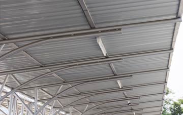 installing Ffynnon Gynydd metal roofing